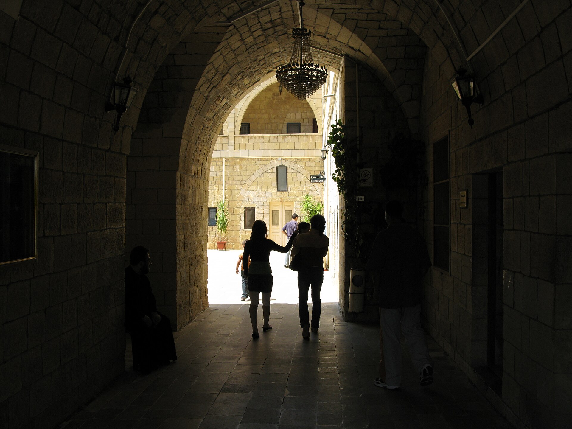 Saint George's Monastery near Wadi al-Nasara
